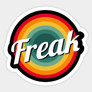 freak Sticker